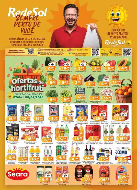 Catálogo Rede Sol | Ofertas e promoções atuais | 2026-04-07T00:00:00.000Z - 2026-04-09T00:00:00.000Z