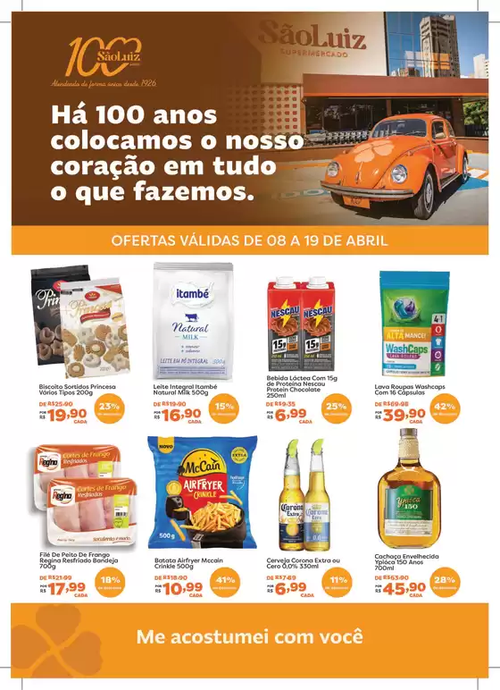 Catálogo Mercadinhos São Luiz | Encarte São Luiz | 2026-04-08T00:00:00.000Z - 2026-04-19T00:00:00.000Z