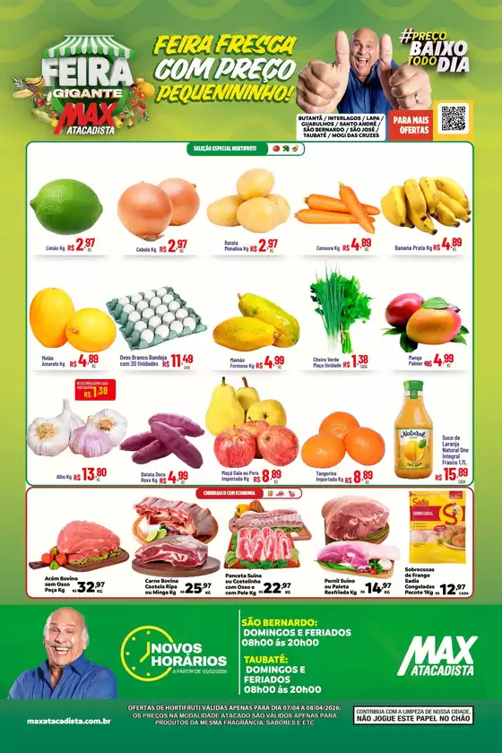 Catálogo Max Atacadista em São Bernardo do Campo | Promoções especiais em andamento | 2026-04-07T00:00:00.000Z - 2026-04-08T00:00:00.000Z