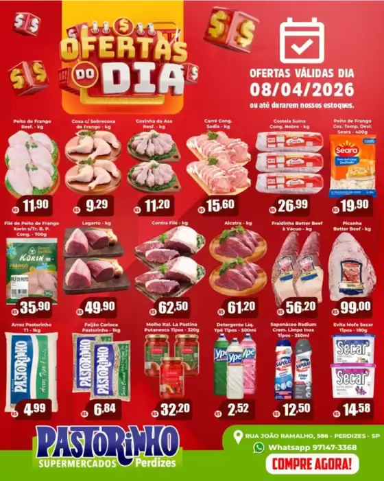 Catálogo Supermercado Pastorinho | Ofertas e promoções atuais | 2026-04-08T00:00:00.000Z - 2026-04-08T00:00:00.000Z