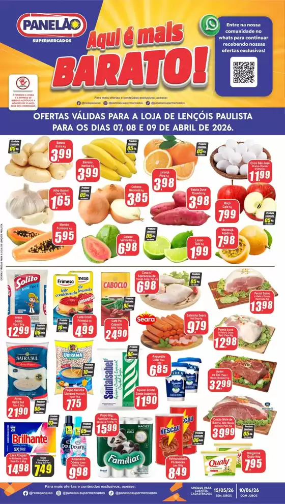 Catálogo Panelão | Descontos e promoções | 2026-04-07T00:00:00.000Z - 2026-04-09T00:00:00.000Z