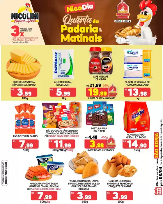 Catálogo Super Nicolini | Ampla seleção de ofertas | 2026-04-08T00:00:00.000Z - 2026-04-08T00:00:00.000Z
