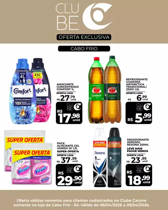 Catálogo Carone | Encarte Carone | 2026-04-08T00:00:00.000Z - 2026-04-09T00:00:00.000Z