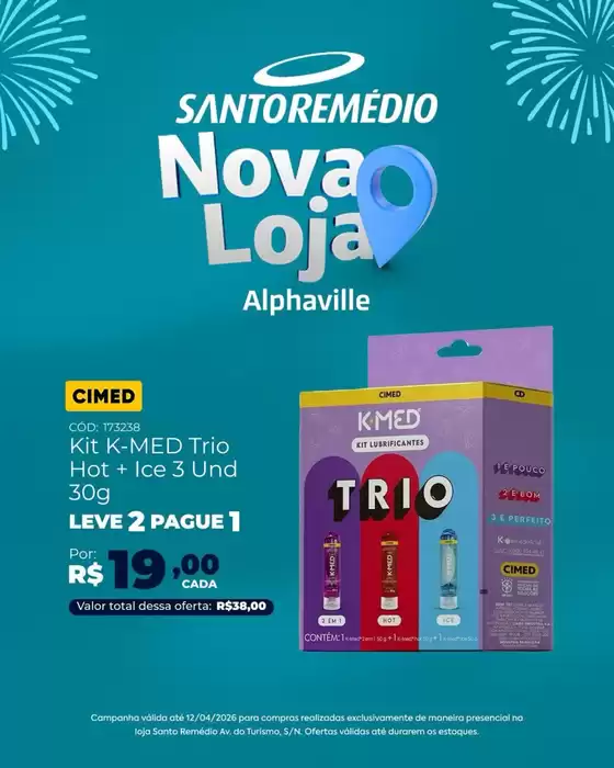 Catálogo Drogarias Santo Remédio | Encarte Drogarias Santo Remedio | 2026-04-08T00:00:00.000Z - 2026-04-12T00:00:00.000Z