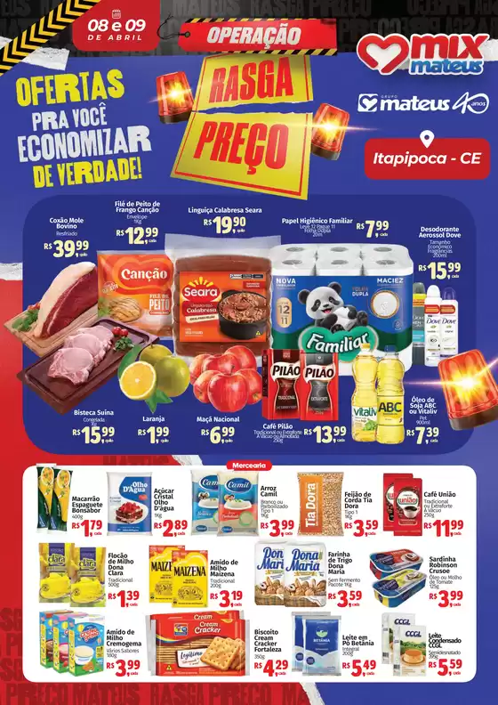 Catálogo Supermercados Mateus | Rasga Preço | 2026-04-08T00:00:00.000Z - 2026-04-09T00:00:00.000Z