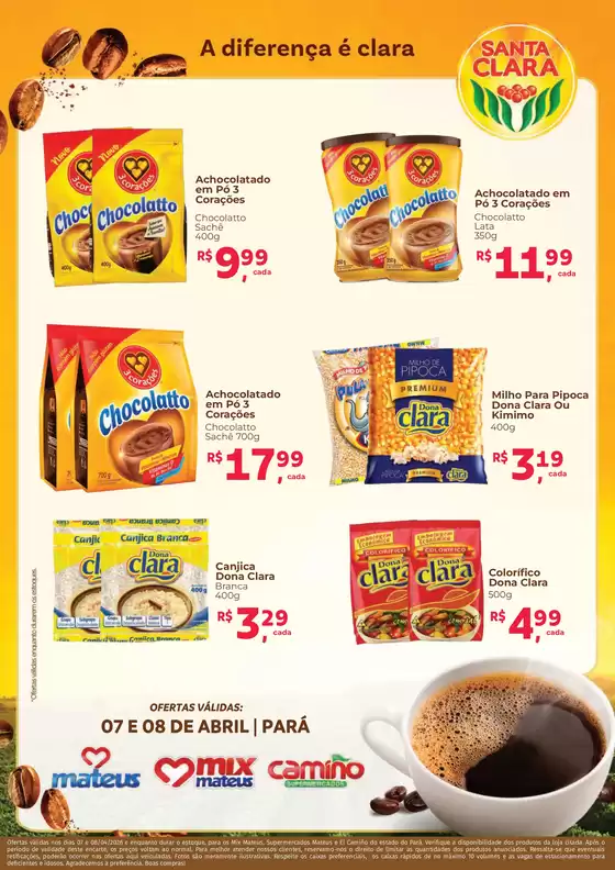 Catálogo Supermercados Mateus | 3 CORAÇÕES | 2026-04-08T00:00:00.000Z - 2026-04-08T00:00:00.000Z