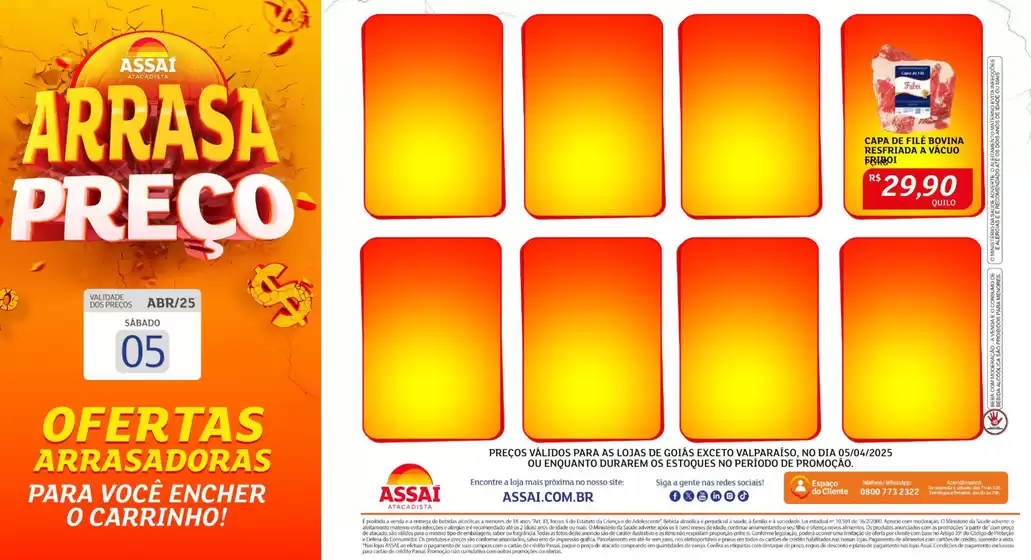 Catálogo Assaí Atacadista | Encarte Assaí Atacadista 45937-115 | 2026-04-08T00:00:00.000Z - 2026-04-08T00:00:00.000Z