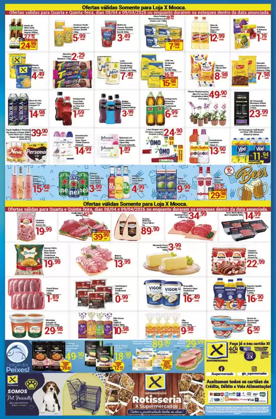 Catálogo X Supermercados | Ofertas exclusivas para nossos clientes | 2026-04-08T00:00:00.000Z - 2026-04-09T00:00:00.000Z