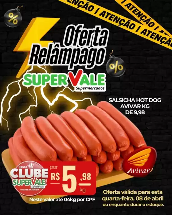Catálogo Super Vale Supermercados | Melhores ofertas para compradores econômicos | 2026-04-08T00:00:00.000Z - 2026-04-08T00:00:00.000Z