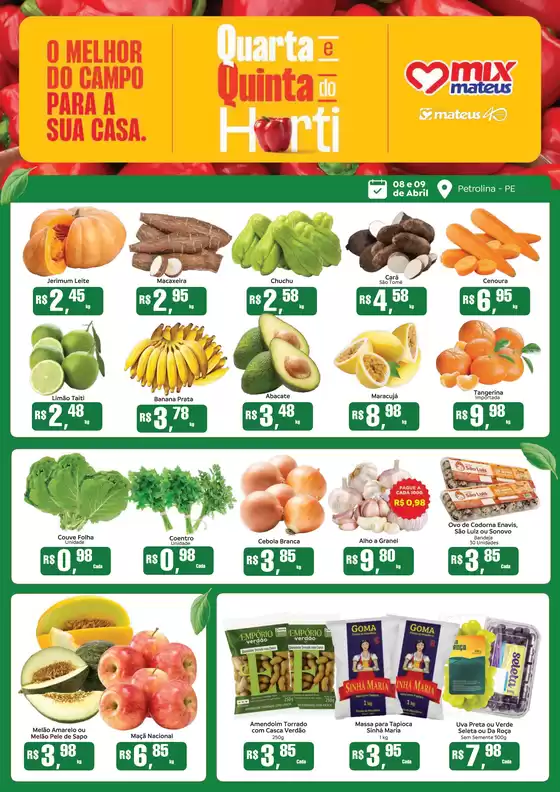 Catálogo Supermercados Mateus | Dia de Feira | 2026-04-08T00:00:00.000Z - 2026-04-09T00:00:00.000Z