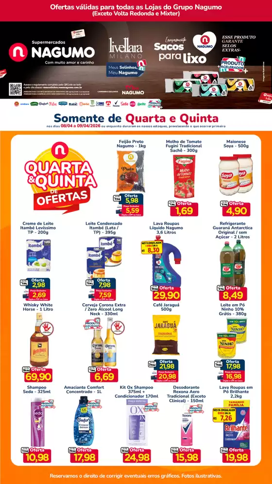 Catálogo Nagumo | QUARTA E QUINTA | 2026-04-08T00:00:00.000Z - 2026-04-09T00:00:00.000Z