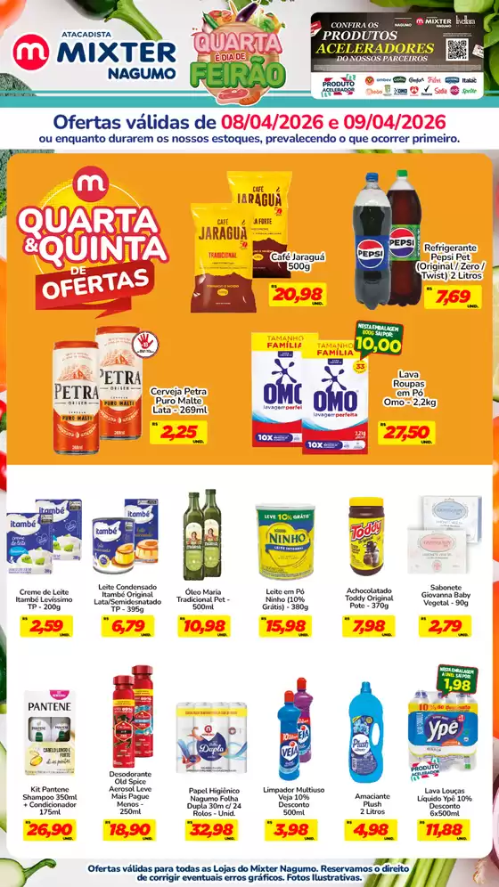 Catálogo Nagumo | QUARTA E QUINTA MIXTER | 2026-04-08T00:00:00.000Z - 2026-04-09T00:00:00.000Z