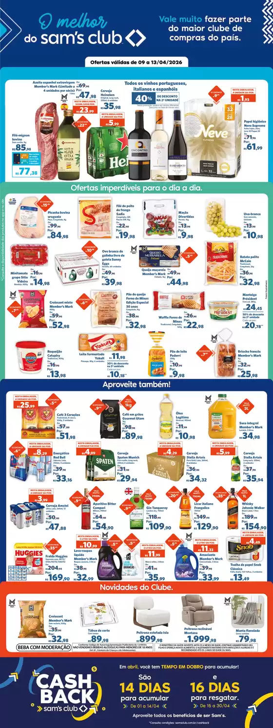 Catálogo Sam's Club | OFERTAS SEMANAL | 2026-04-09T00:00:00.000Z - 2026-04-13T00:00:00.000Z