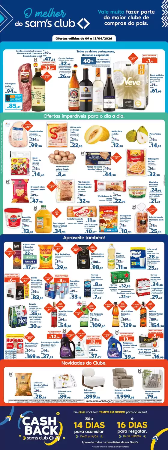 Catálogo Sam's Club | Nossas melhores ofertas para você | 2026-04-09T00:00:00.000Z - 2026-04-13T00:00:00.000Z