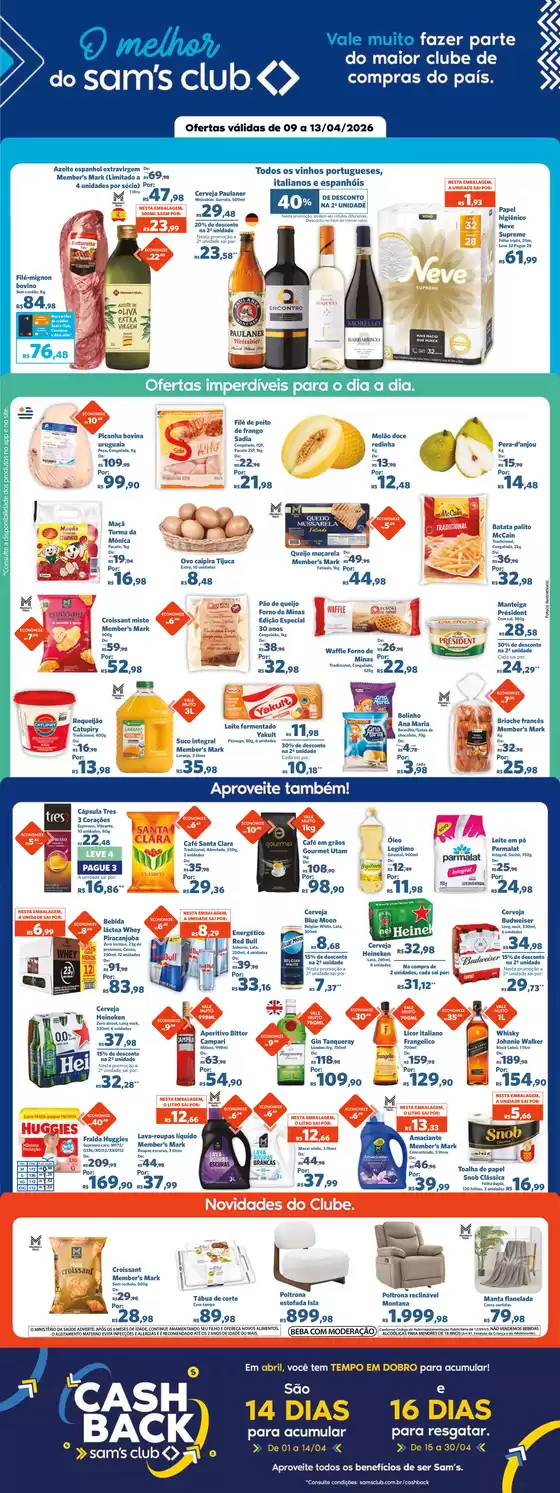 Catálogo Sam's Club | Ofertas exclusivas | 2026-04-09T00:00:00.000Z - 2026-04-13T00:00:00.000Z