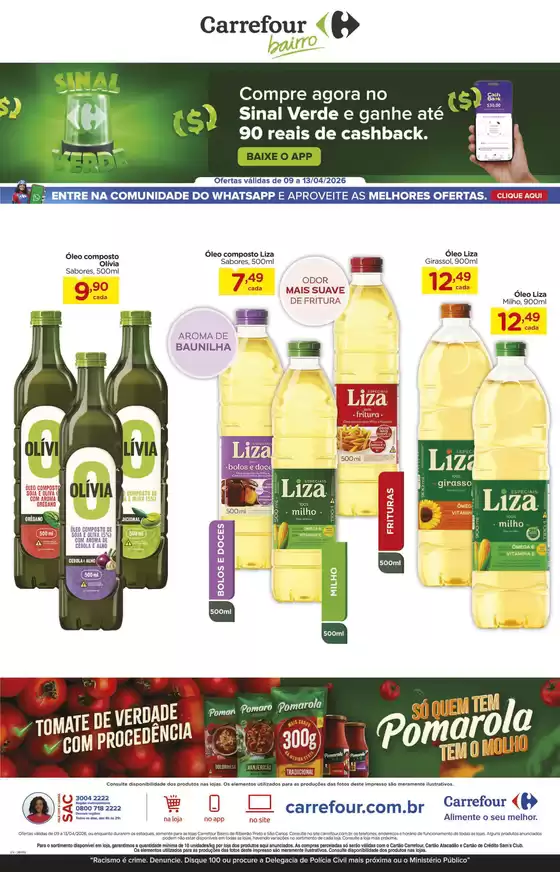 Catálogo Carrefour Bairro | Ofertas especiais atraentes para todos | 2026-04-09T00:00:00.000Z - 2026-04-13T00:00:00.000Z