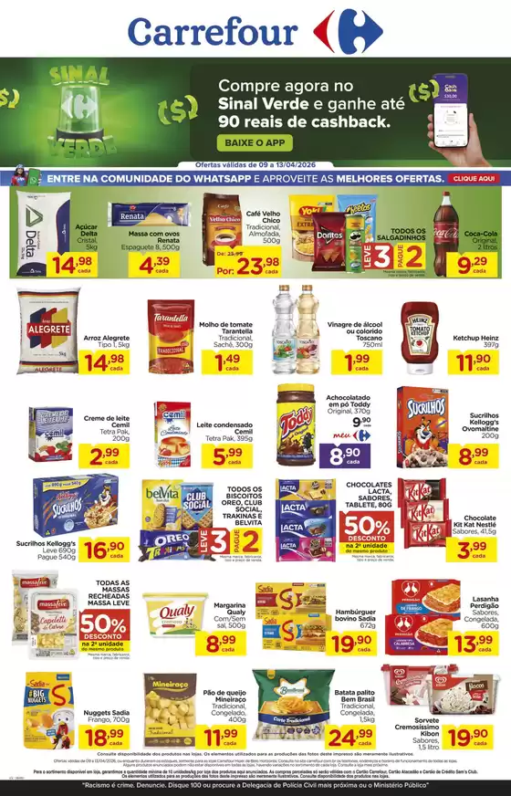 Catálogo Carrefour | Descubra ofertas atraentes | 2026-04-09T00:00:00.000Z - 2026-04-13T00:00:00.000Z