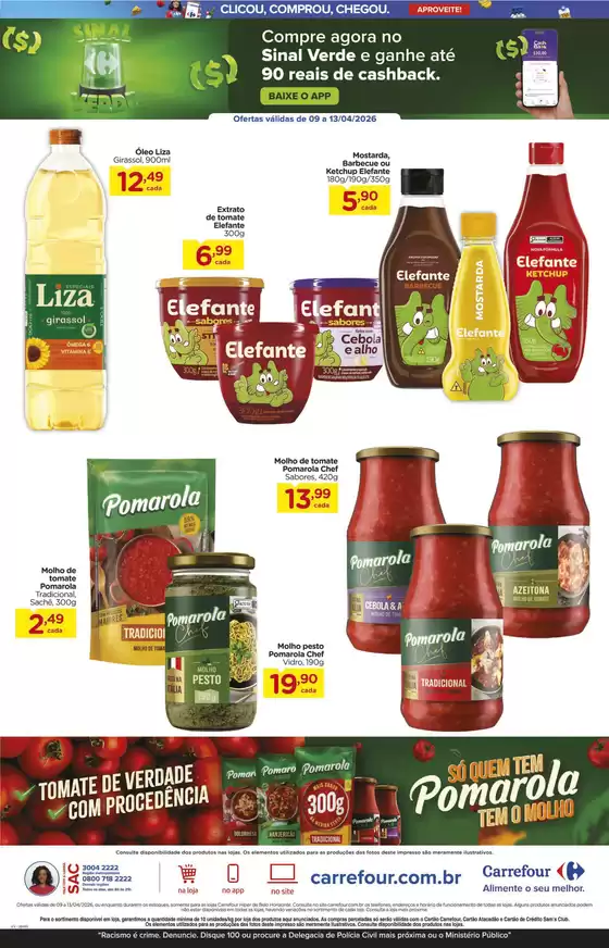 Catálogo Carrefour | Ótima oferta para todos os clientes | 2026-04-09T00:00:00.000Z - 2026-04-13T00:00:00.000Z