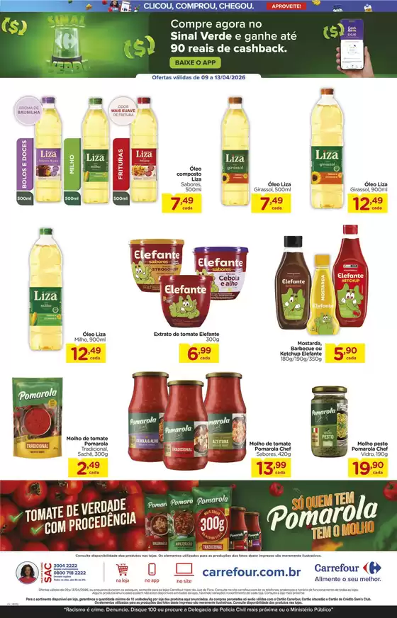 Catálogo Carrefour | Melhores ofertas para compradores econômicos | 2026-04-09T00:00:00.000Z - 2026-04-13T00:00:00.000Z