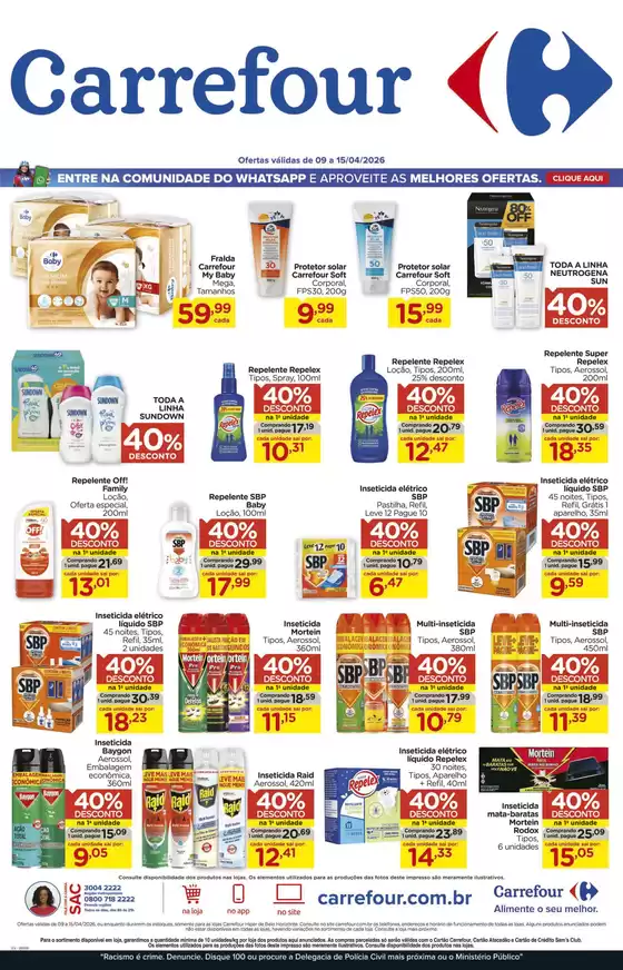 Catálogo Carrefour | Melhores ofertas para todos os caçadores de pechinchas | 2026-04-09T00:00:00.000Z - 2026-04-15T00:00:00.000Z