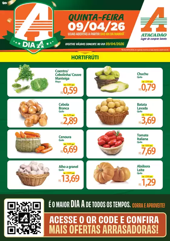 Catálogo Atacadão | Atacadão - Dia A - Quinta Verde | 2026-04-09T00:00:00.000Z - 2026-04-09T00:00:00.000Z