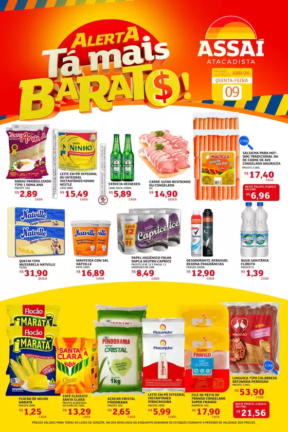 Catálogo Assaí Atacadista | Encarte Assaí Atacadista 45469-668 | 2026-04-09T00:00:00.000Z - 2026-04-09T00:00:00.000Z