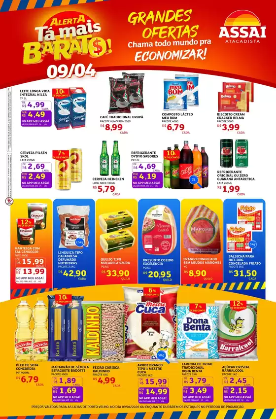 Catálogo Assaí Atacadista | Encarte Assaí Atacadista 45867-39 | 2026-04-09T00:00:00.000Z - 2026-04-09T00:00:00.000Z