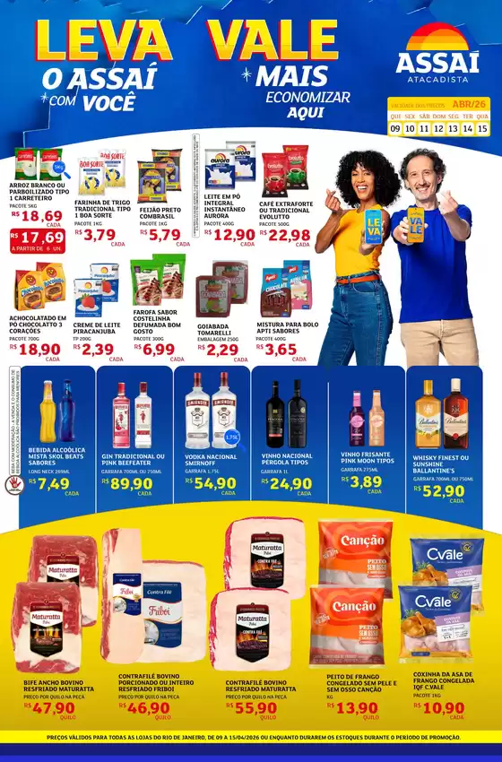 Catálogo Assaí Atacadista | Encarte Assaí Atacadista 45809 | 2026-04-09T00:00:00.000Z - 2026-04-15T00:00:00.000Z