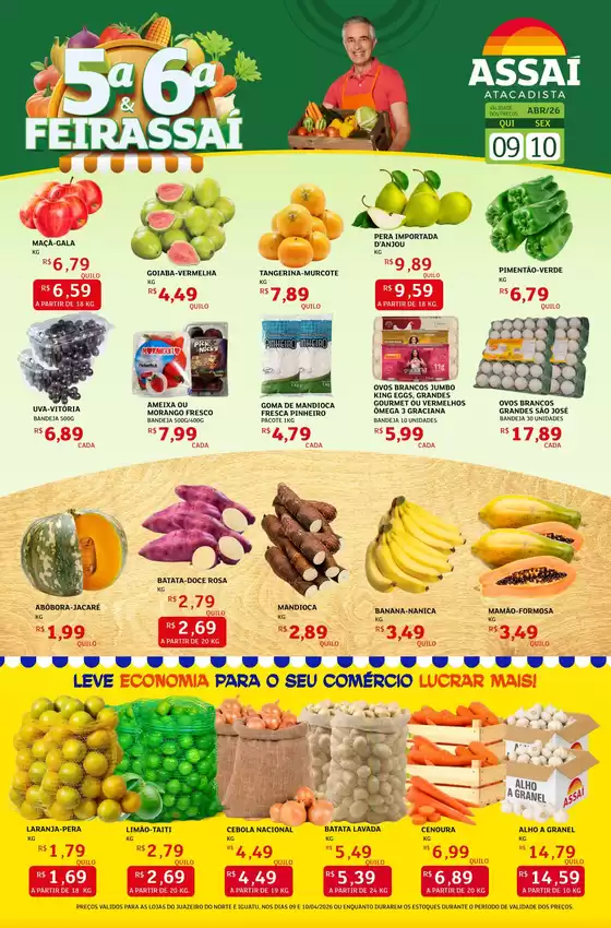 Catálogo Assaí Atacadista | Encarte Assaí Atacadista 45870-89 | 2026-04-09T00:00:00.000Z - 2026-04-10T00:00:00.000Z