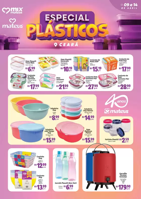 Catálogo Supermercados Mateus | Especial Plásticos | 2026-04-09T00:00:00.000Z - 2026-04-14T00:00:00.000Z
