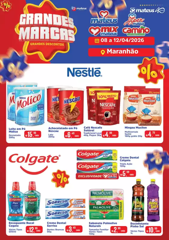 Catálogo Supermercados Mateus | Grande Marcas | 2026-04-09T00:00:00.000Z - 2026-04-12T00:00:00.000Z