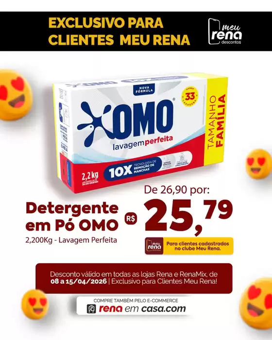 Catálogo Supermercados Rena | Melhores ofertas para compradores econômicos | 2026-04-08T00:00:00.000Z - 2026-04-15T00:00:00.000Z