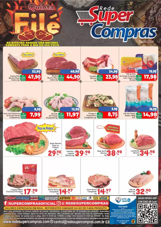 Catálogo Rede Super Compras | Ofertas para caçadores de pechinchas | 2026-04-09T00:00:00.000Z - 2026-04-09T00:00:00.000Z
