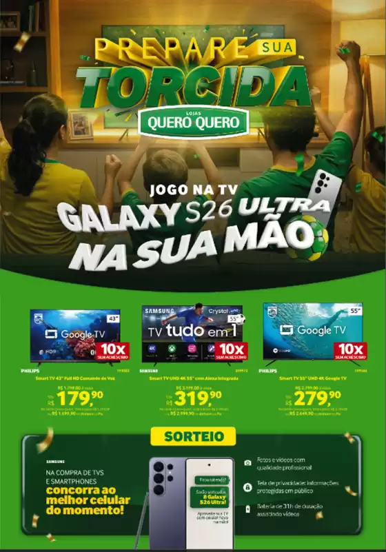 Catálogo Quero Quero | PREPARE A TORCIDA Paraná Mato Grosso do Sul e São Paulo | 2026-04-09T00:00:00.000Z - 2026-04-13T00:00:00.000Z