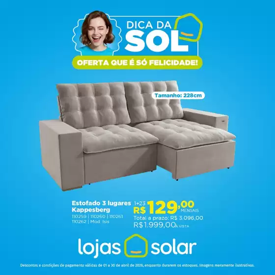 Catálogo Lojas Solar | Encarte Lojas Solar | 2026-04-01T00:00:00.000Z - 2026-04-30T00:00:00.000Z