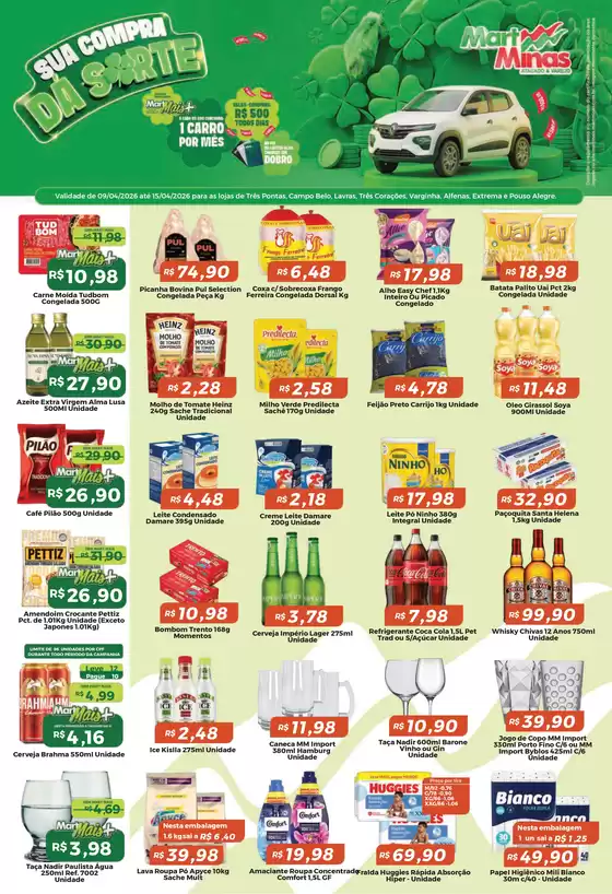 Catálogo Mart Minas | Encarte Mart Minas | 2026-04-09T00:00:00.000Z - 2026-04-15T00:00:00.000Z