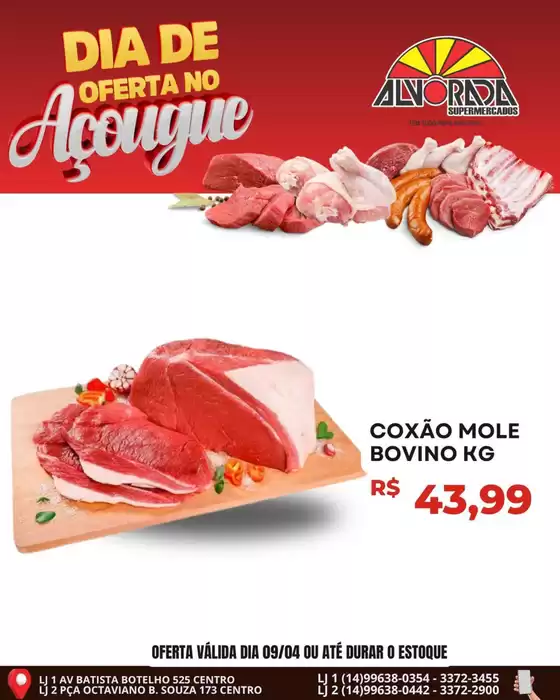 Catálogo Alvorada Supermercados | Encarte Alvorada Supermercados | 2026-04-09T00:00:00.000Z - 2026-04-09T00:00:00.000Z