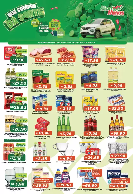 Catálogo Mart Minas | Melhores ofertas e descontos | 2026-04-09T00:00:00.000Z - 2026-04-15T00:00:00.000Z