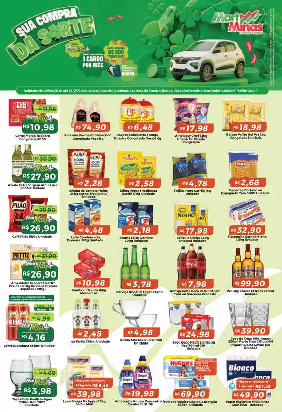 Catálogo Mart Minas | Ótima oferta para caçadores de pechinchas | 2026-04-09T00:00:00.000Z - 2026-04-15T00:00:00.000Z