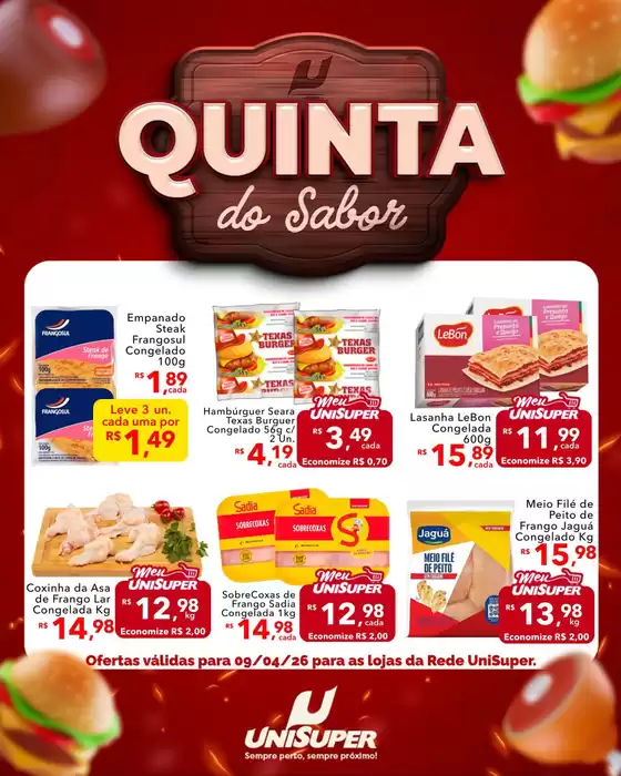 Catálogo UniSuper | Encarte UniSuper | 2026-04-09T00:00:00.000Z - 2026-04-09T00:00:00.000Z
