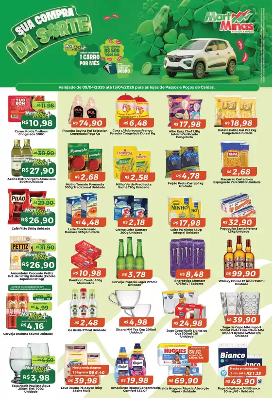 Catálogo Mart Minas | Melhores ofertas para todos os clientes | 2026-04-09T00:00:00.000Z - 2026-04-15T00:00:00.000Z