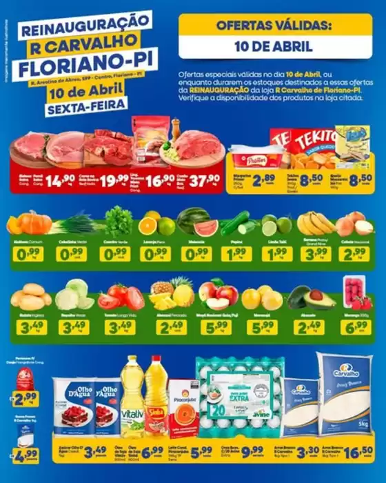 Catálogo R Carvalho Supermercado | OFERTAS  | 2026-04-10T00:00:00.000Z - 2026-04-10T00:00:00.000Z