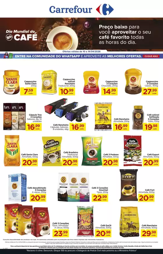 Catálogo Carrefour | LÂMINA DIA MUNDIAL DO CAFÉ | 2026-04-10T00:00:00.000Z - 2026-04-14T00:00:00.000Z