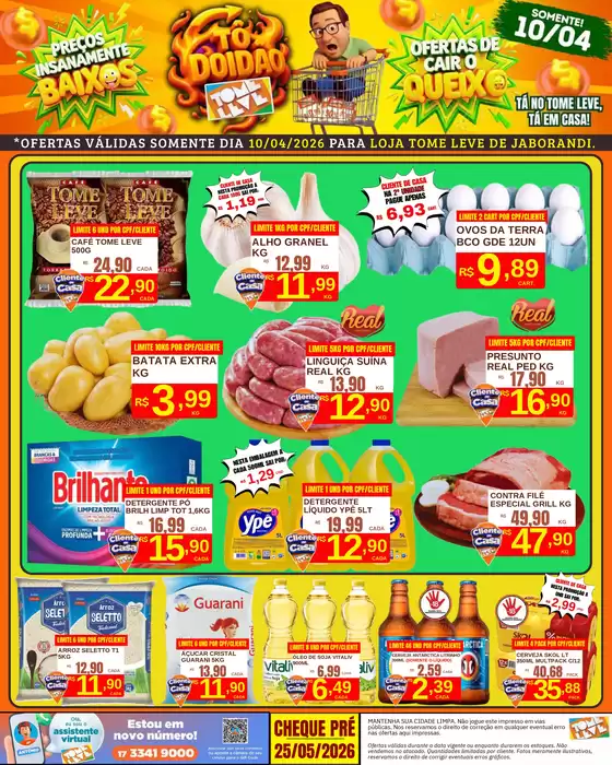 Catálogo Tome Leve | Ofertas e promoções atuais | 2026-04-10T00:00:00.000Z - 2026-04-10T00:00:00.000Z