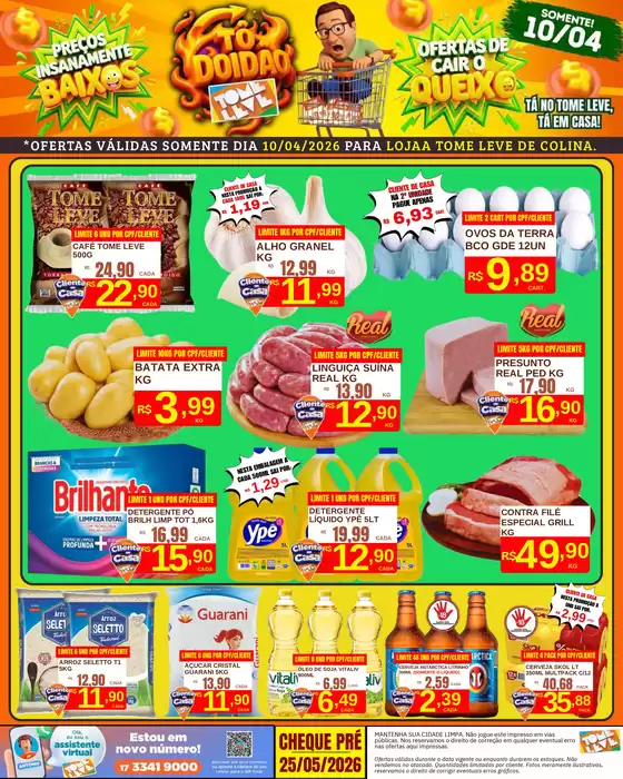 Catálogo Tome Leve | Ofertas exclusivas para nossos clientes | 2026-04-10T00:00:00.000Z - 2026-04-10T00:00:00.000Z