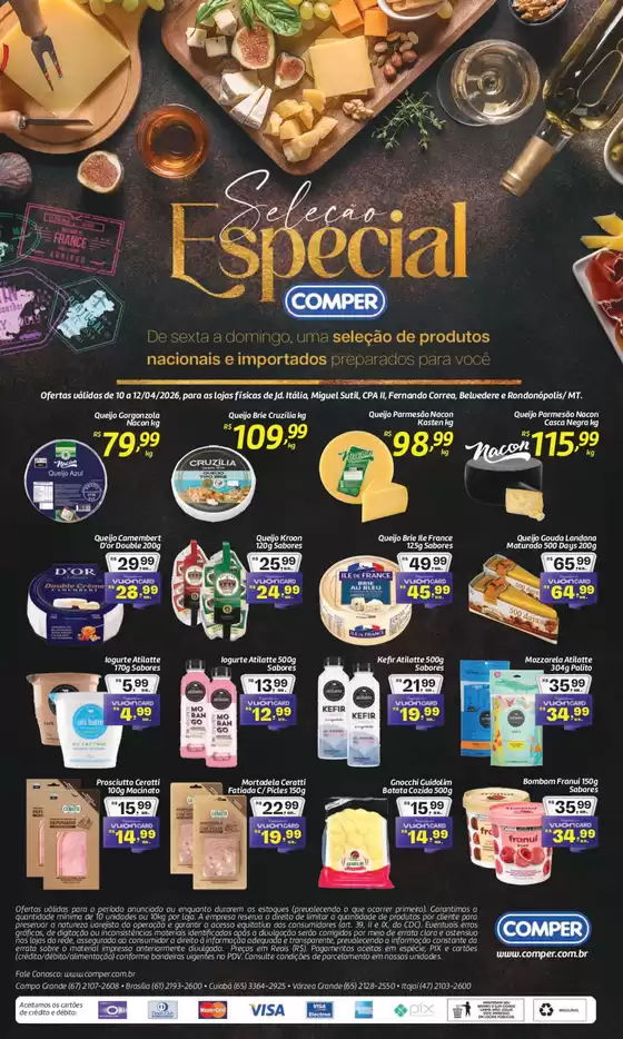 Catálogo Comper | Descontos e promoções | 2026-04-10T00:00:00.000Z - 2026-04-12T00:00:00.000Z