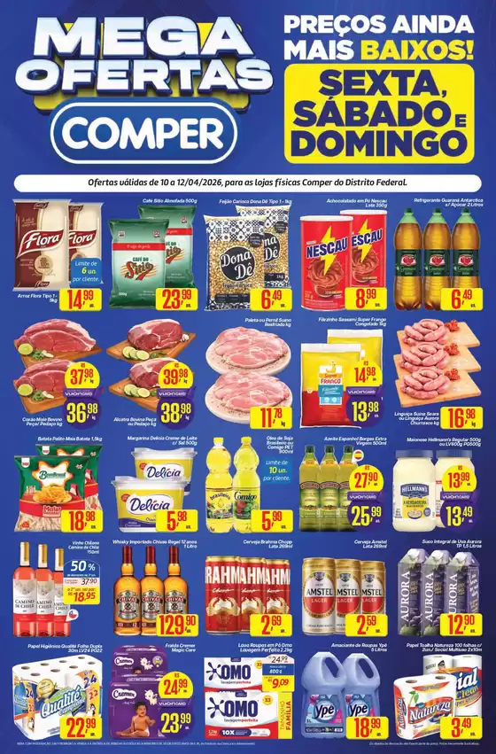 Catálogo Comper | Grandes descontos em produtos selecionados | 2026-04-10T00:00:00.000Z - 2026-04-12T00:00:00.000Z