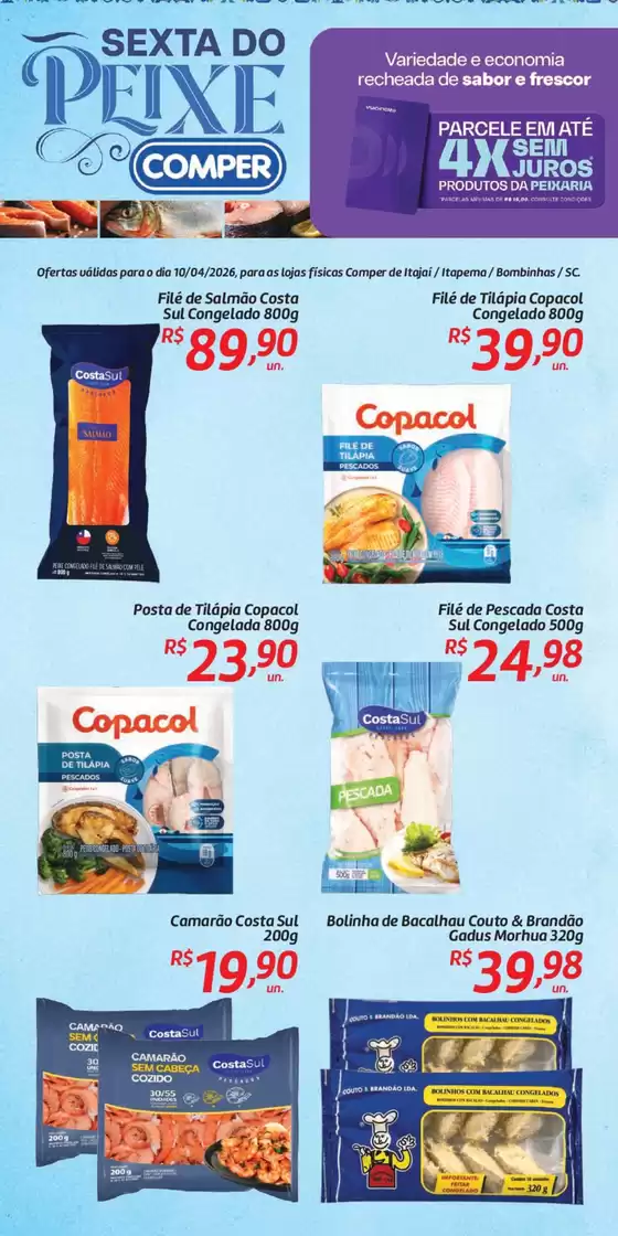 Catálogo Comper | Melhores ofertas para todos os caçadores de pechinchas | 2026-04-10T00:00:00.000Z - 2026-04-10T00:00:00.000Z