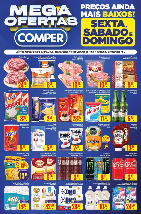 Catálogo Comper | Promoções especiais em andamento | 2026-04-10T00:00:00.000Z - 2026-04-12T00:00:00.000Z