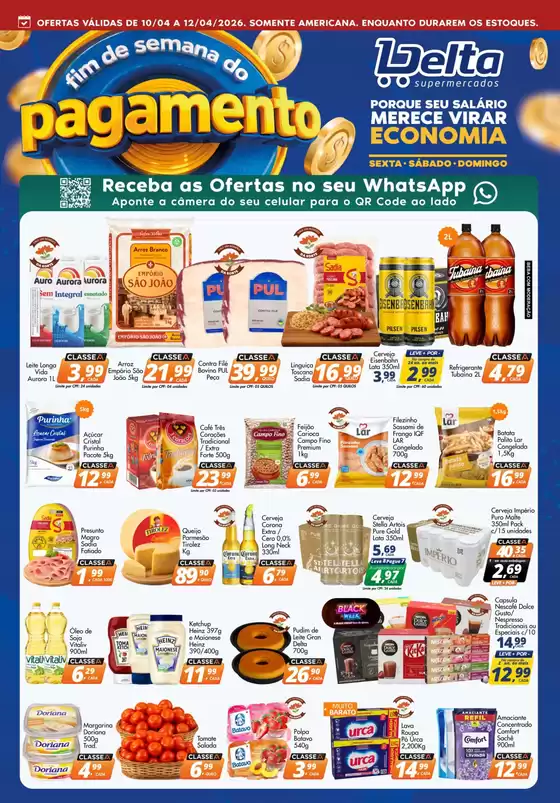 Catálogo Delta Supermercados | Ofertas exclusivas e pechinchas | 2026-04-10T00:00:00.000Z - 2026-04-12T00:00:00.000Z